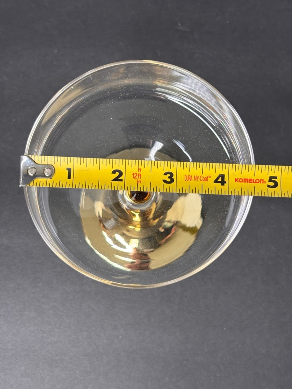 Anthropologie NIB 2 Pack Zaza Honey Luster Stemless Martini Glasses Iridescent - Picture 15 of 15